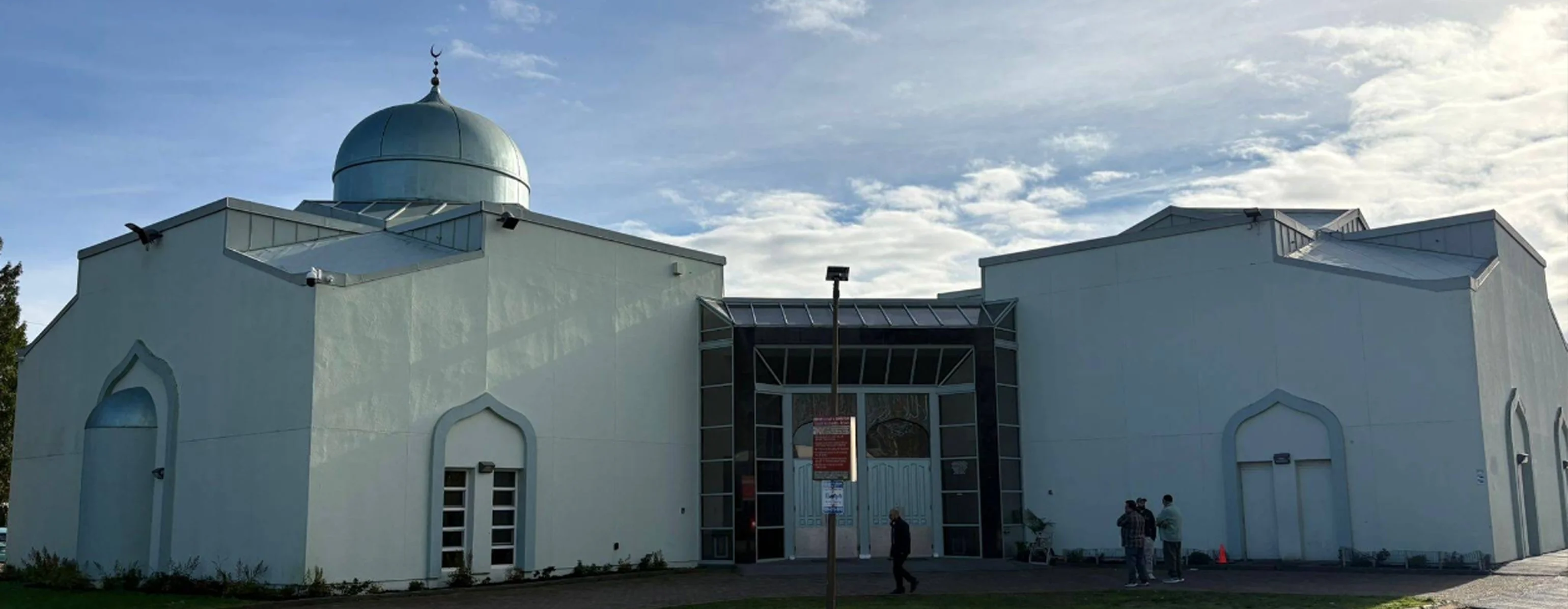 Exterior view of The B.C. Muslim Association  Richmond building